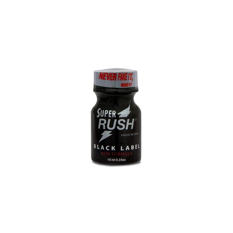 Super Rush Black Label 10ml - POPPERS