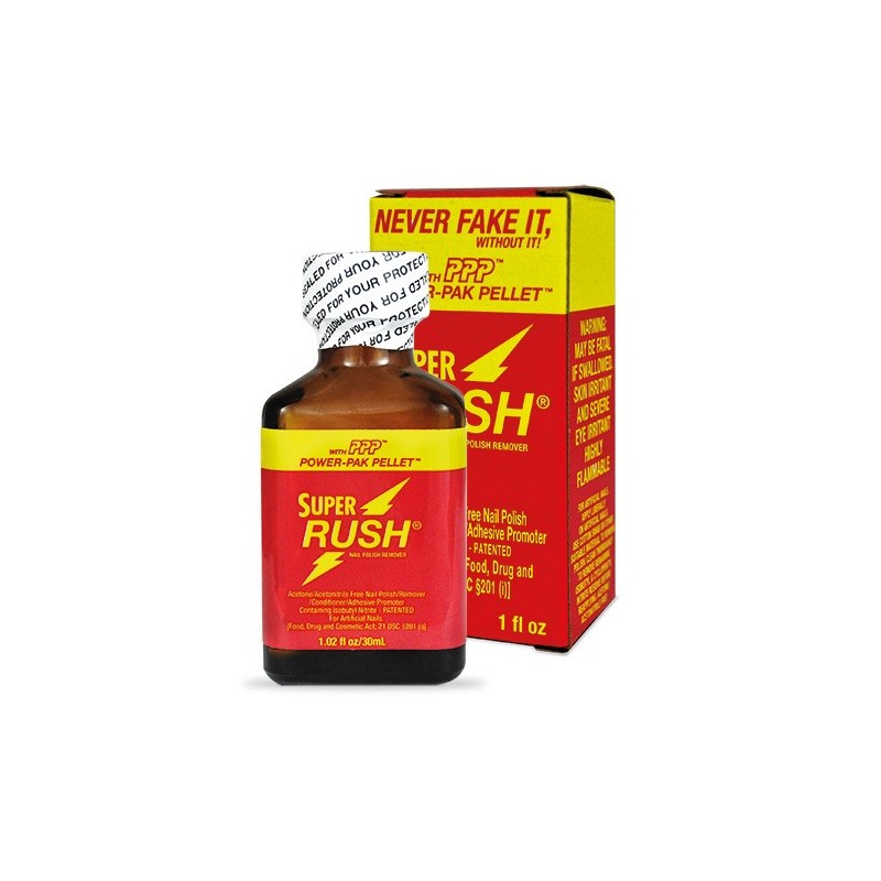 Super Rush Red Boxed 25ml - POPPERS