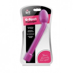 SI IGNITE BFF G-Spot Massager, curved with Vibration, 20,5 cm (8 in), Purple - TOYS