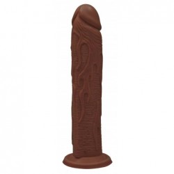 SI IGNITE Pimp my Rod with Suction, 20 cm (8 in), Brown - TOYS