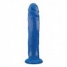 SI IGNITE Pimp my Rod with Suction, 20 cm (8 in), Blue - TOYS