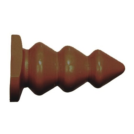 SI IGNITE Triple Bump Plug (X-Large) , 14,50 cm (5,75 in), Brown - TOYS