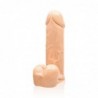 SI IGNITE Thick Cock with Balls, 20 cm (8 in), Flesh - TOYS