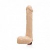 SI IGNITE Cock with Balls and Vibration, 20 cm (8 in), Flesh - TOYS