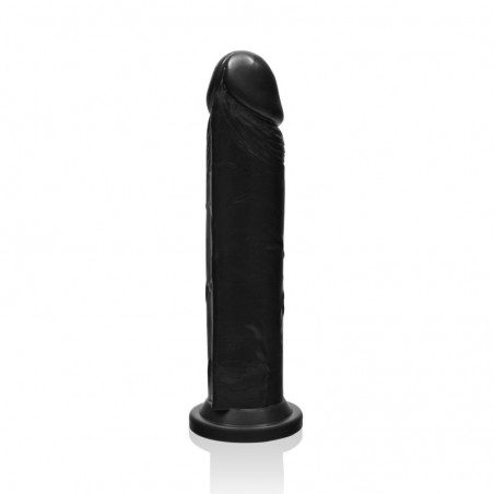 SI IGNITE Cock with Suction, 20 cm (8 in), Black - TOYS