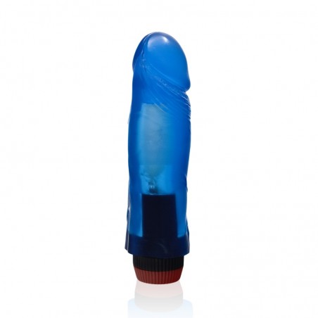 SI IGNITE Cock with Vibration, 18 cm (7 in), Blue - TOYS