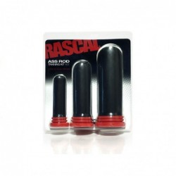 Rascal, The Ass Rod Training Kit V2, PVC, Black, 23 cm (9 in) - TOYS