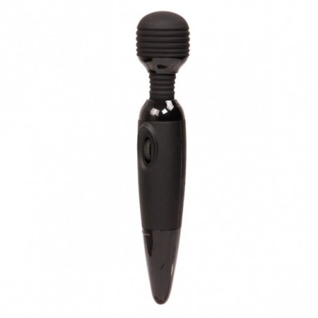 POWER WAND Multi-Speed Massager, Silicone/ABS, Black, 25 cm (9,8 in) - TOYS