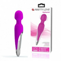 Pretty Love Nathaniel, Massager, Silicone, Pink, 26 cm - TOYS