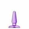 Blush b yours Eclipse Pleaser Medium, Plug, PVC, Purple, 11 cm (4,5 in), Ø 3,8 cm (1,5 in) - TOYS