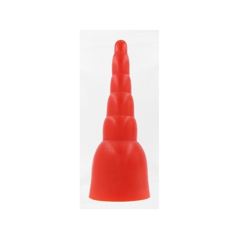 ALL RED Butt Plug, ABR18, Vinyl, 32 cm (12,5 in) - TOYS