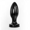 ALL BLACK Butt Plug AB87, Vinyl, Black, 21 cm (8,25 in) - TOYS