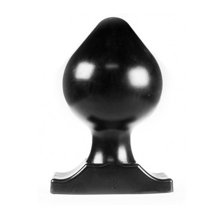 ALL BLACK Butt Plug AB76, Vinyl, Black, 22,5 cm (8,75 in) - TOYS