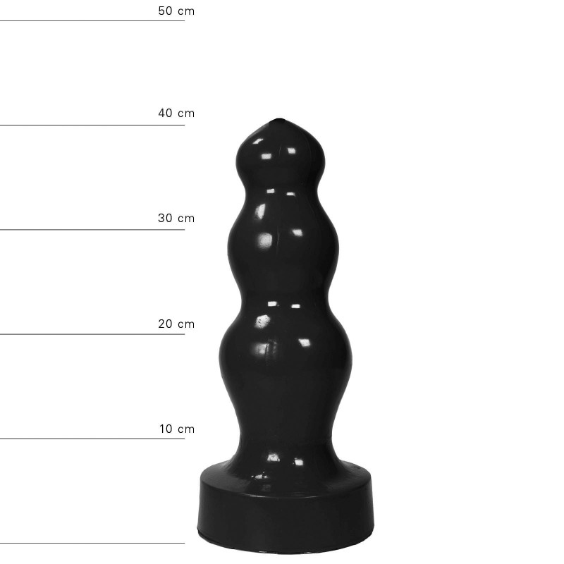 ALL BLACK Dong, Vinyl, Black, 38 cm (15 in), Ø 11,5 cm (4,5 in) - TOYS