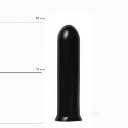 ALL BLACK Dong, Vinyl, Black, 19 cm (7,5 in), Ø 4,7 cm (1,8 in) - TOYS