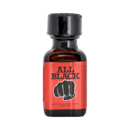 ALL BLACK Red Label 24ml - Poppers grandes