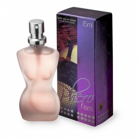 Cobeco PheroFem, Erotic Eau de Toilette, Female Pheromones, 15ml (0,5 oz) - Wellness