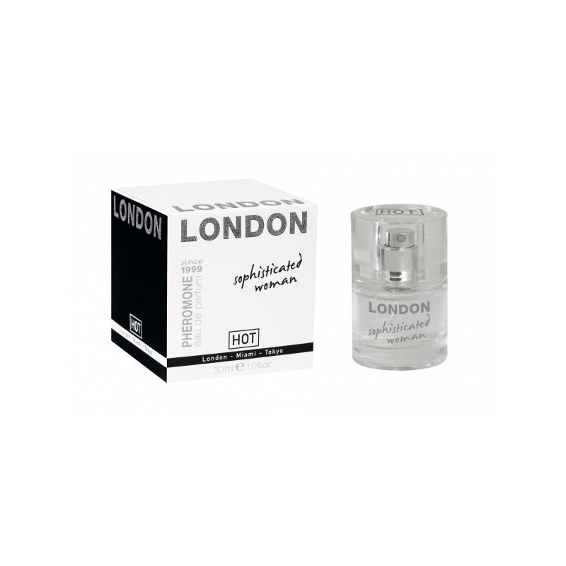 HOT Pheromone Eau de Parfum, London, for Sophisticated Woman, 30 ml (1 oz) - Wellness